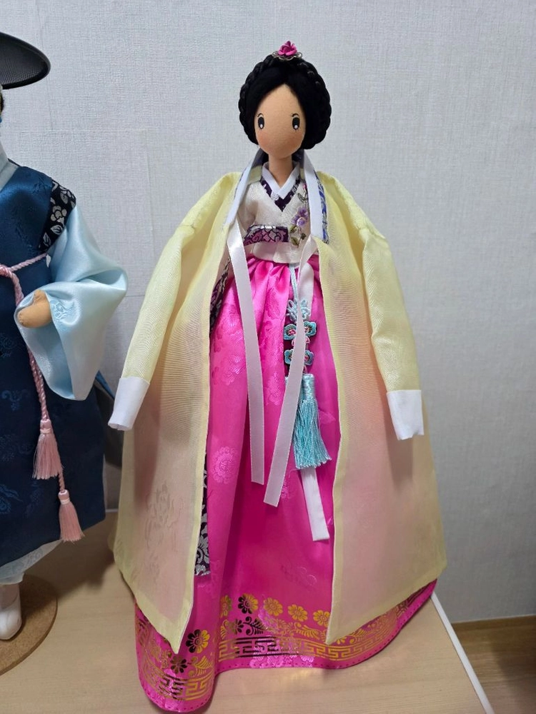 수제 한복인형 이미지