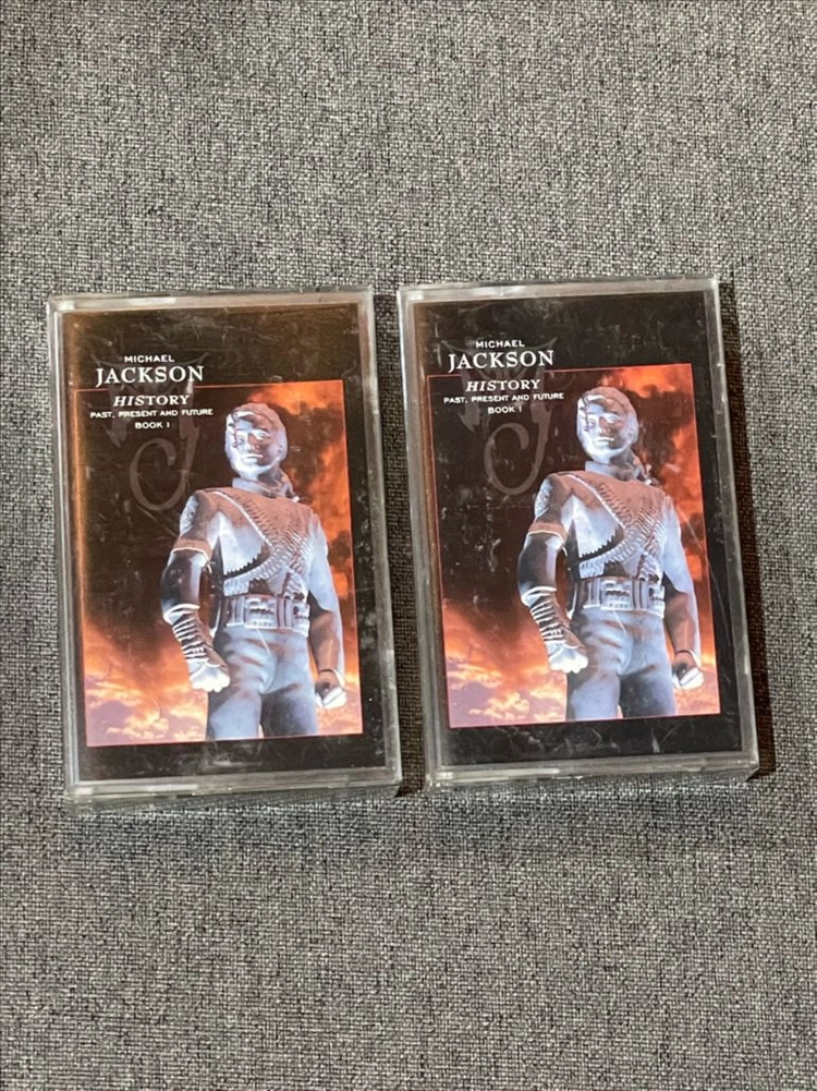 마이클 잭슨 HISTORY 2tape 세트 카세트테이프 이미지