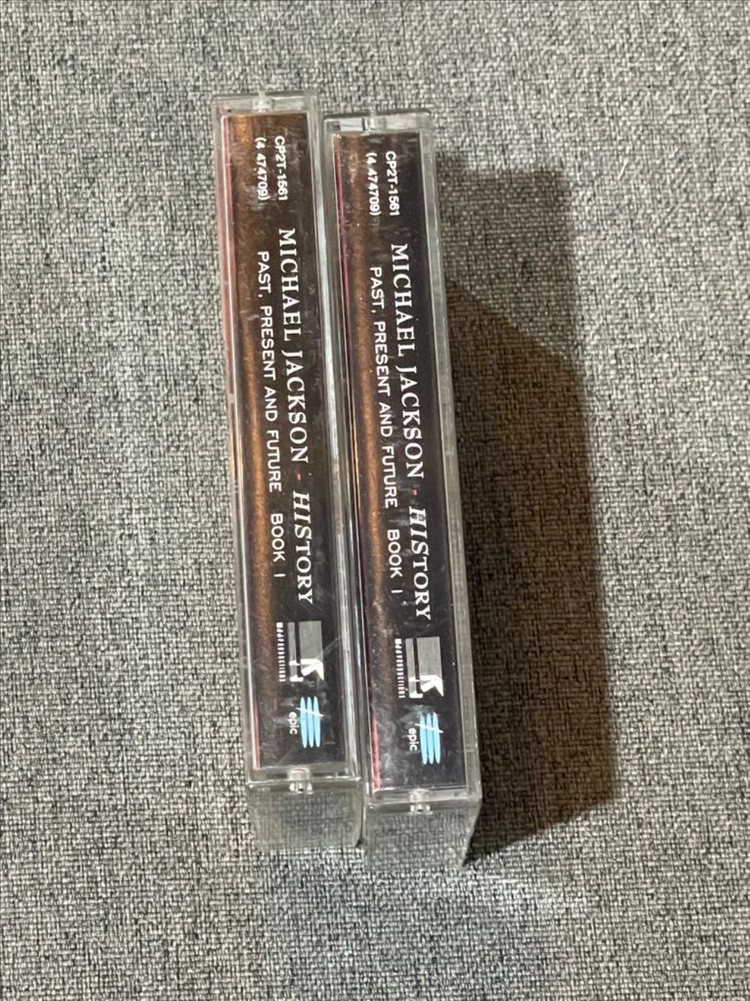 마이클 잭슨 HISTORY 2tape 세트 카세트테이프 이미지
