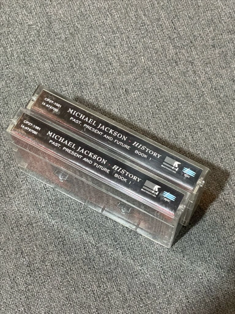 마이클 잭슨 HISTORY 2tape 세트 카세트테이프 이미지