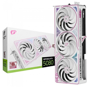 COLORFUL iGame 컬러풀 지포스 RTX 5080 ULTRA OC White D7 16GB 미개봉 새제품 이미지