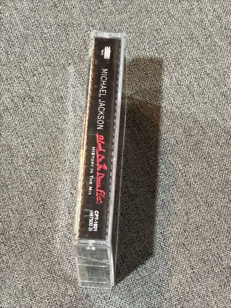 마이클 잭슨 Blood on the Dance Floor 카세트 테이프 이미지