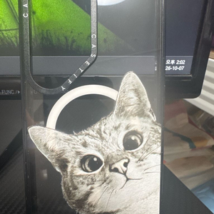 CASETiFY 맥세이프 갤럭시 S26 울트라 고양이 케이스 이미지
