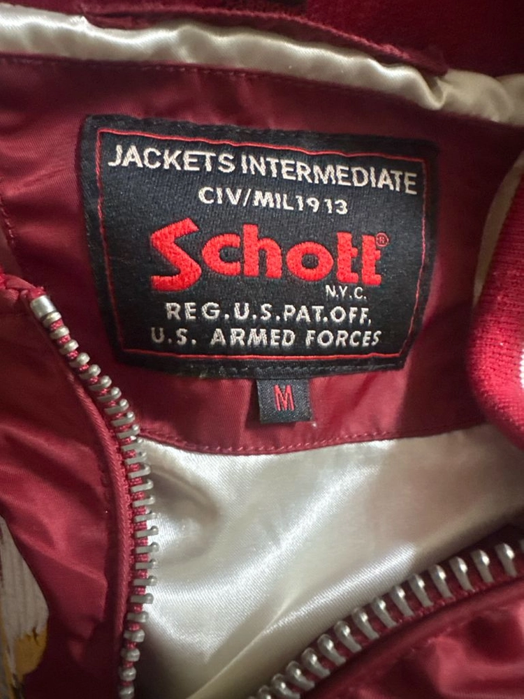 쇼트(Schott) 오리엔탈 스카쟌 자켓 이미지
