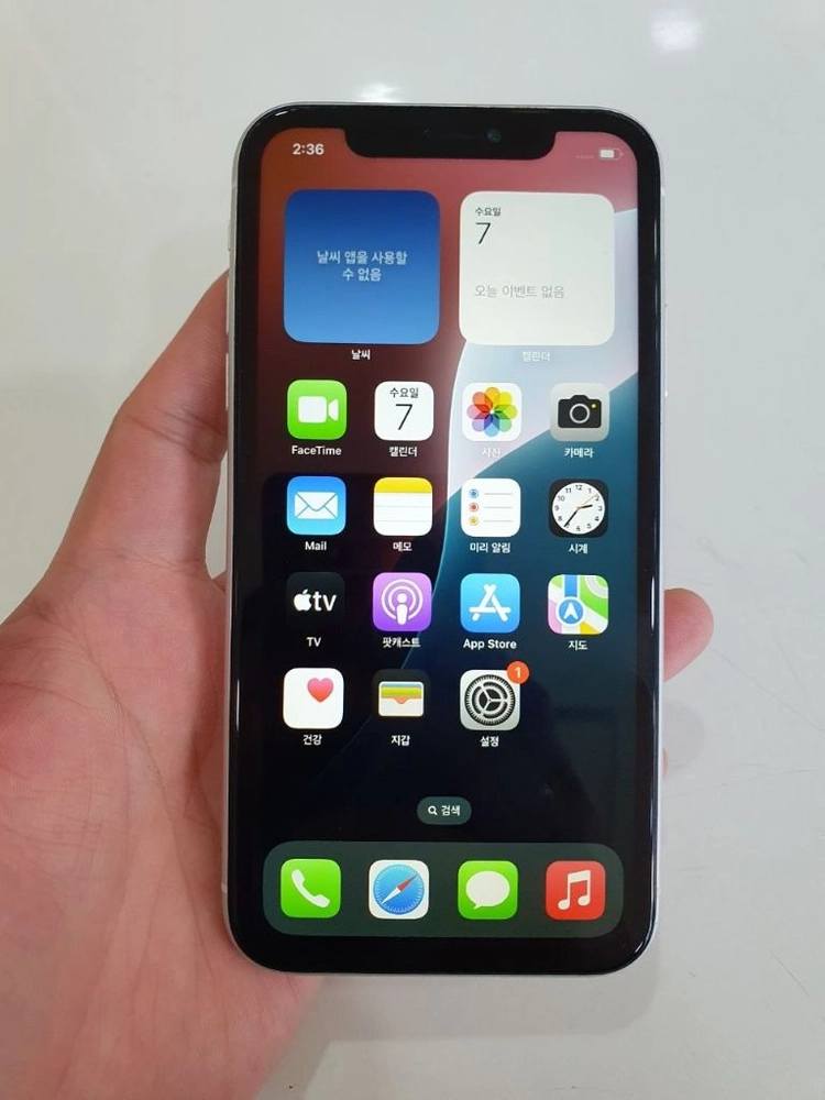 아이폰 XR 64G 상태굿 중고폰 공기계 이미지