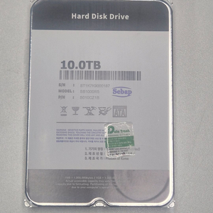 sebap 10TB 10테라 HDD SATA 3.5인치 판매 이미지