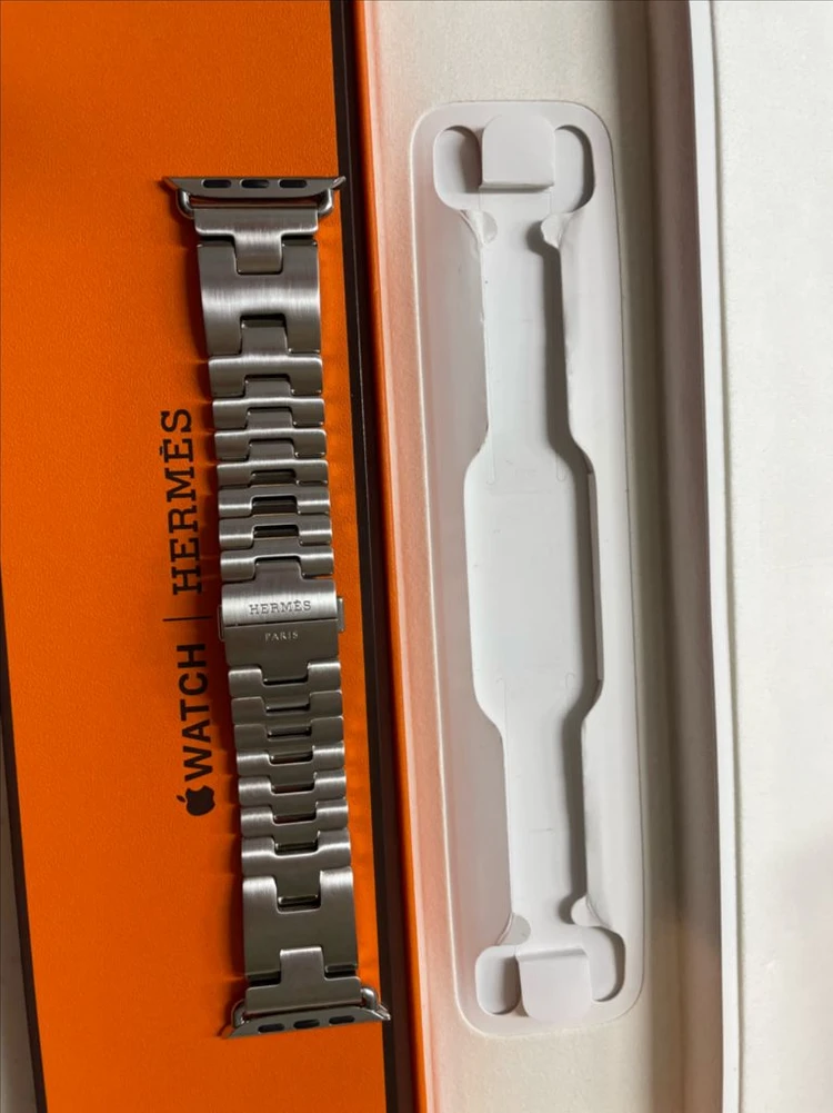 애플워치 에르메스 사티네 H 46mm L사이즈 SSS급 이미지