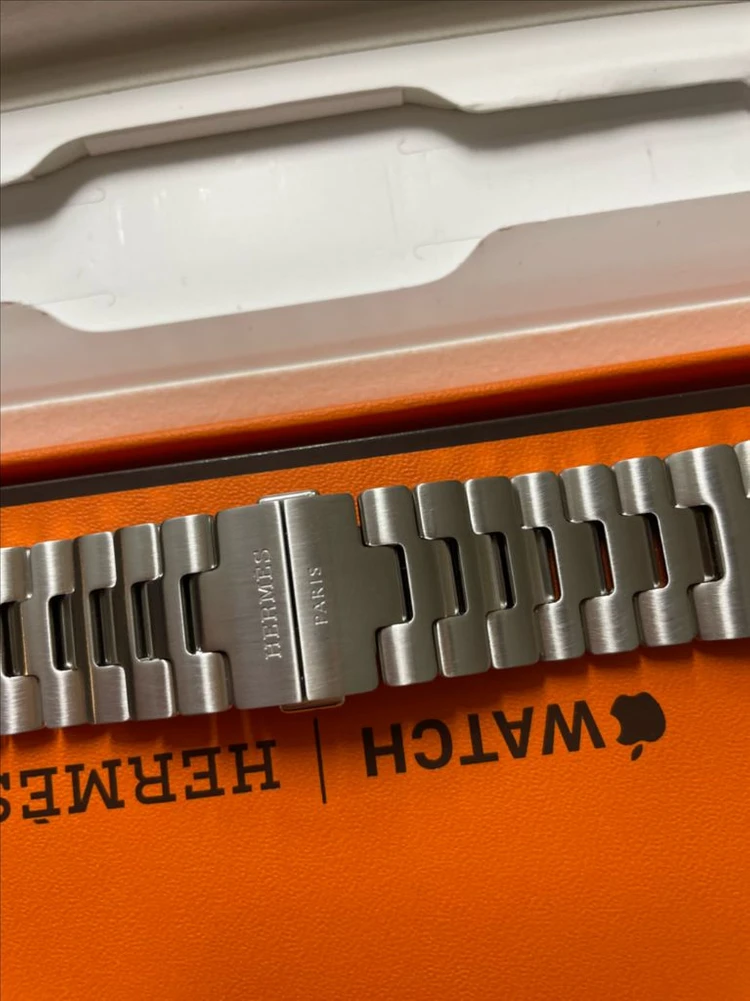 애플워치 에르메스 사티네 H 46mm L사이즈 SSS급 이미지