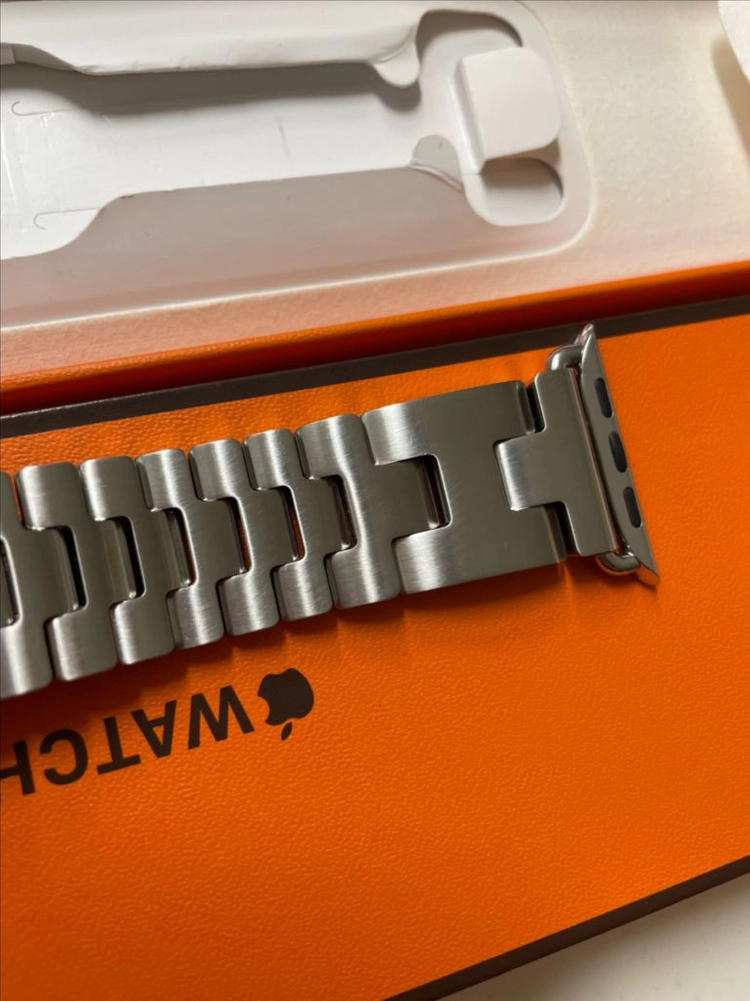 애플워치 에르메스 사티네 H 46mm L사이즈 SSS급 이미지