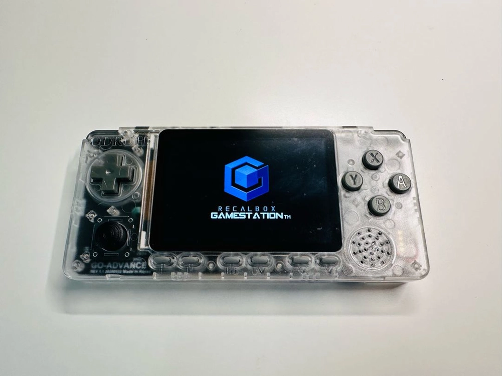 Odroid 오드로이드 고 어드밴스 클리어 화이트 8GB 레트로 게임기 판매 (아야네오, 앤버닉) - 안심되는 중고거래
