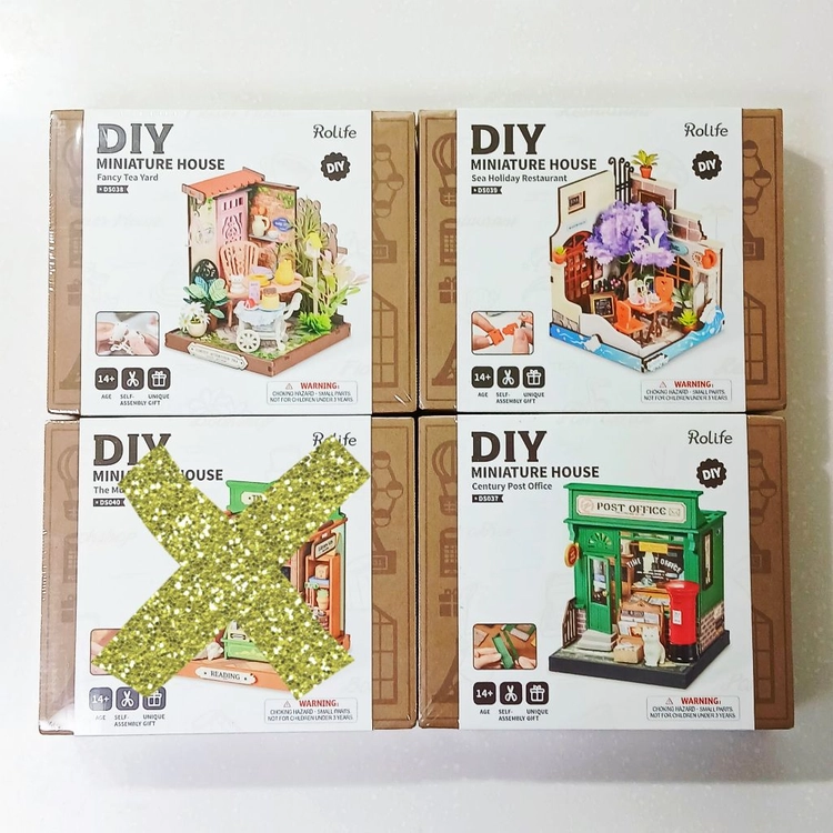 [3개 일괄] 로라이프 로보타임 DIY 미니어처 하우스 정리_0285 이미지