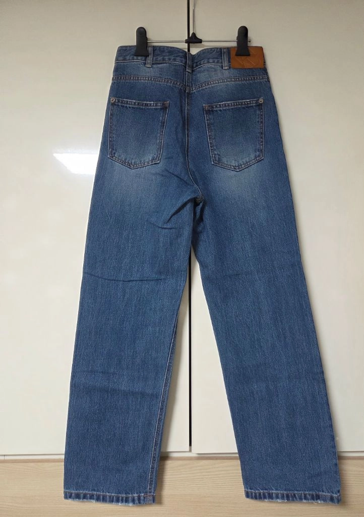 타임 워싱 데님 팬츠 인디고네이비 44 랑방 마인 더캐시미어 시스템 오브제 sjsj 이미지