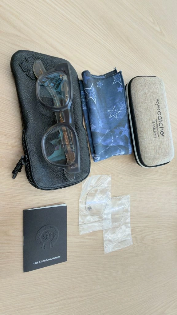 크롬하츠 안경테 이미지