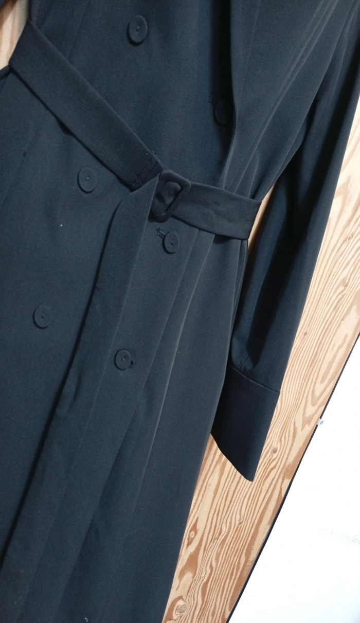 제이슨우 JASON WU 블랙 롱 트렌치코트 이미지