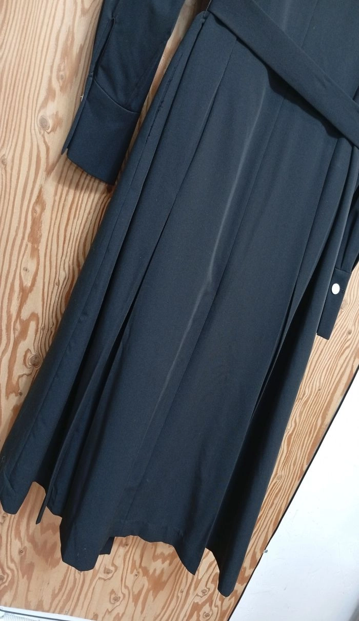제이슨우 JASON WU 블랙 롱 트렌치코트 이미지