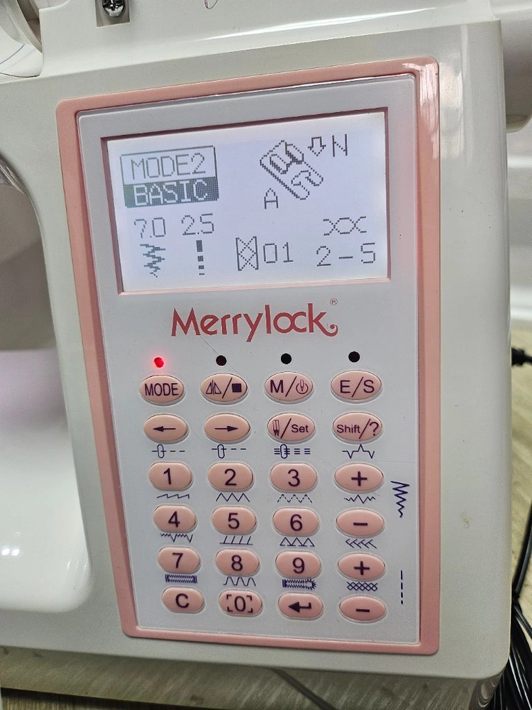 메리락 컴퓨터 재봉틀 미싱 Sagacity 355 이미지