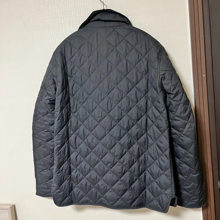 [새상품] 바버 린드필드 퀼팅 자켓 블랙 S사이즈 이미지