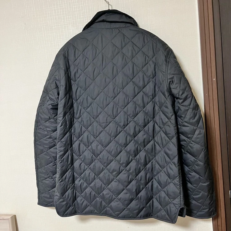 [새상품] 바버 린드필드 퀼팅 자켓 블랙 S사이즈 이미지