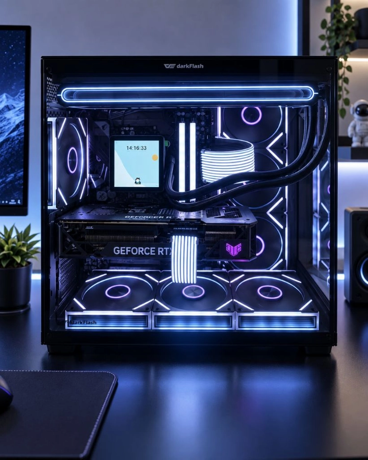 라이젠 9800X3D RTX5080 신품PC팝니다 이미지