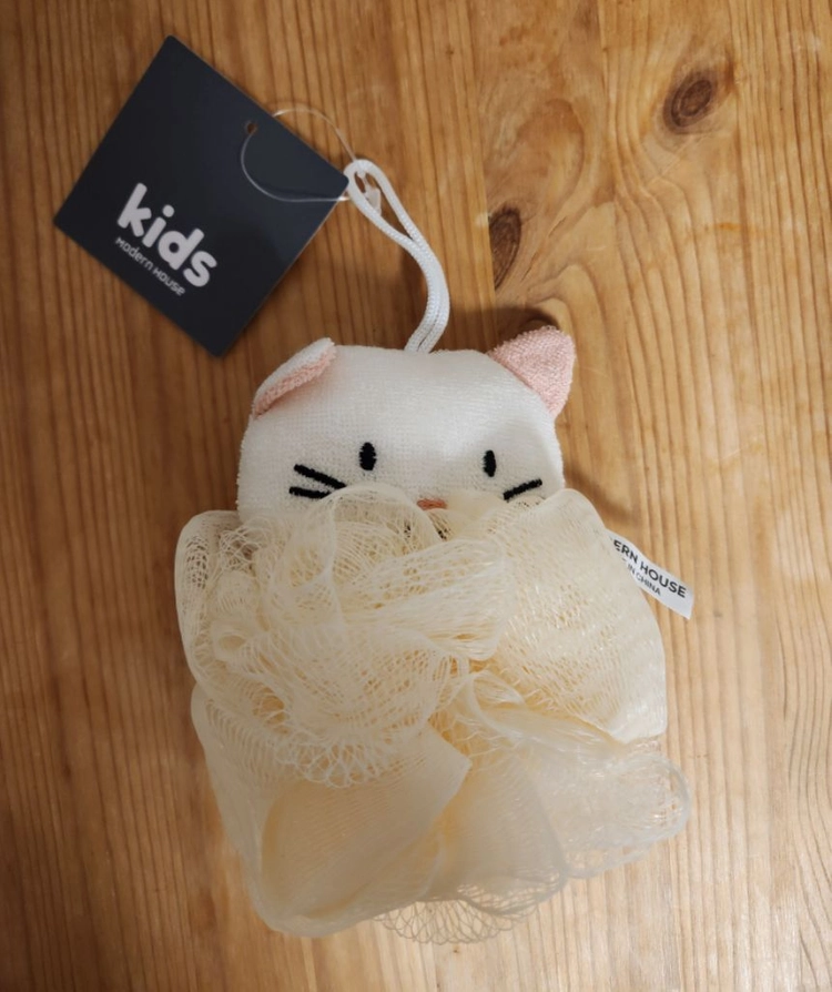 버블버블 냥냥이 샤워퍼프 (샤워볼) 이미지