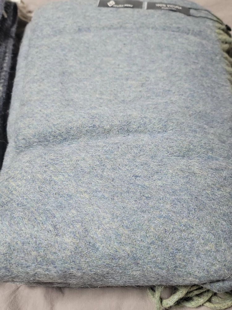 미사용) 비쿠냐 100% 이불 담요 2개 이미지