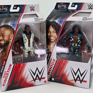 WWE 엘리트 뉴데이 코피킹스턴 & 자비에우즈 피규어 이미지