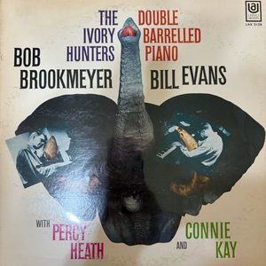 [일본초반 LP] Bob Brookmeyer & Bill Evans - The Ivory Hunters (King 이미지