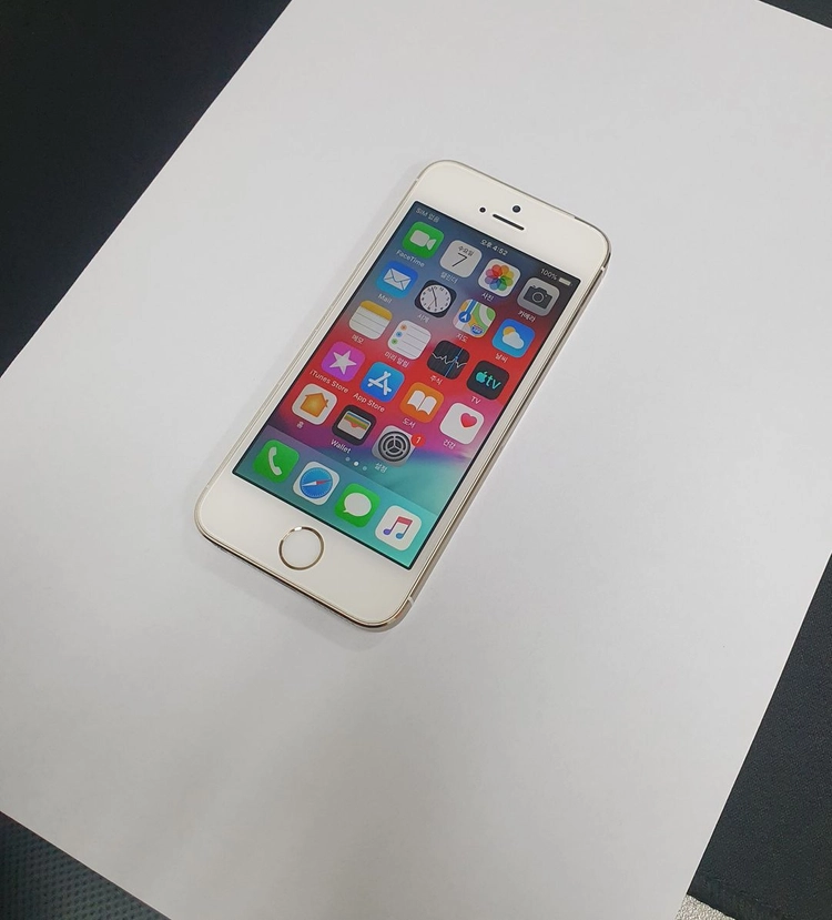 아이폰5S 16GB 골드 배터리97% 기능정상 중고폰 213119 이미지