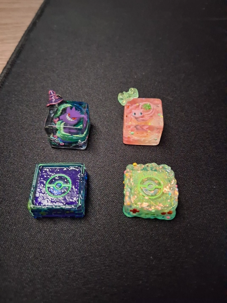 S-craft BATCH 13 포켓몬 키캡 / 아티산 키캡 2종 세트 이미지