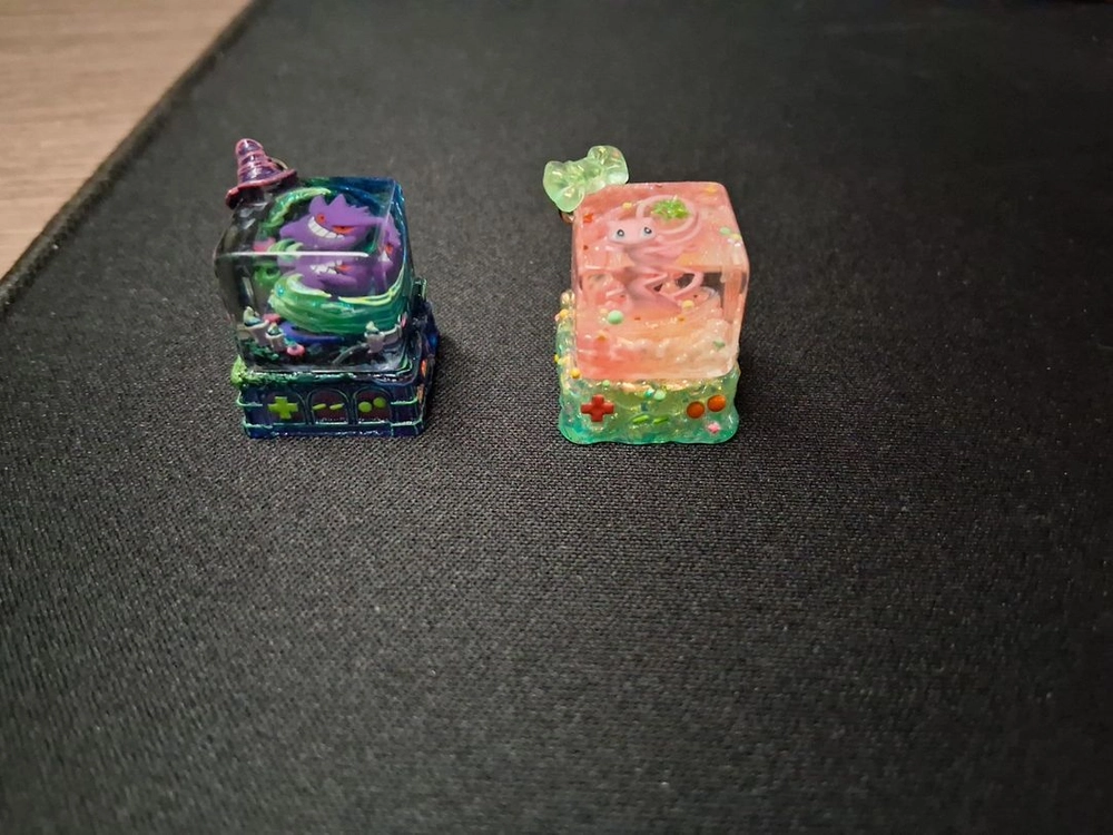 S-craft BATCH 13 포켓몬 키캡 / 아티산 키캡 2종 세트 이미지