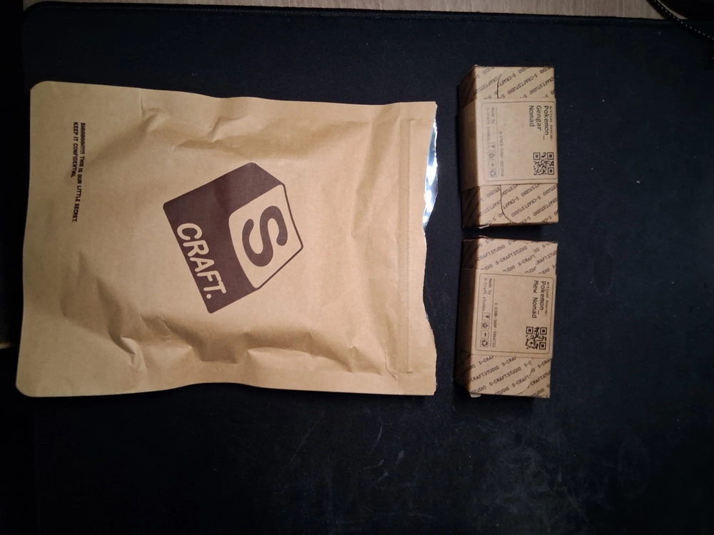 S-craft BATCH 13 포켓몬 키캡 / 아티산 키캡 2종 세트 이미지