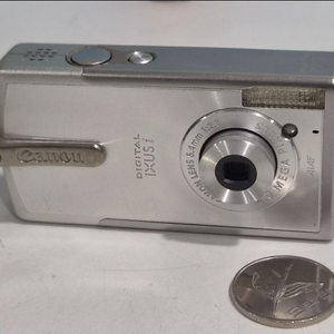 캐논 IXUS i실버 (배터리3개+충전기+1GB SD카드 포함) 이미지