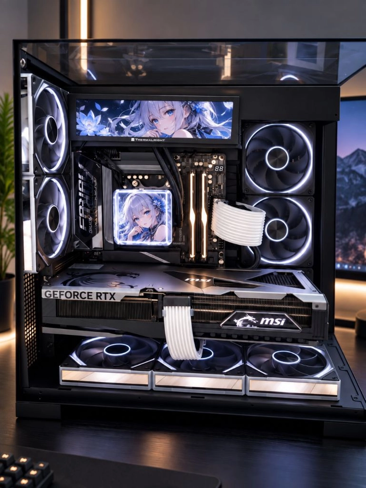 라이젠9 9950X3D X870E 64GB RTX5080 뱅가드PC 이미지