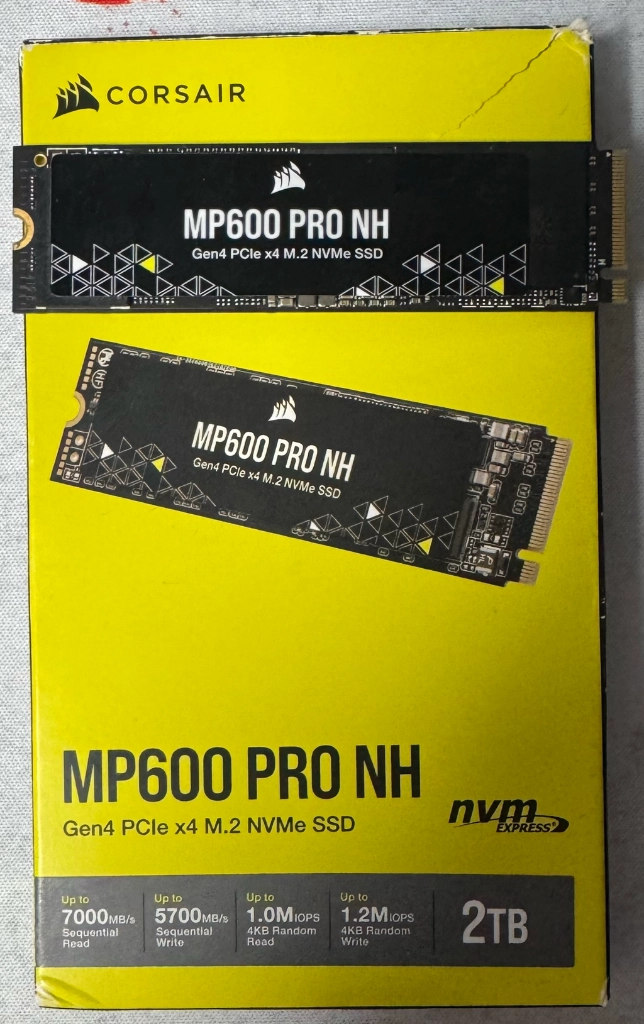 커세어 MP600 PRO NH 2TB NVMe SSD - 안심되는 중고거래