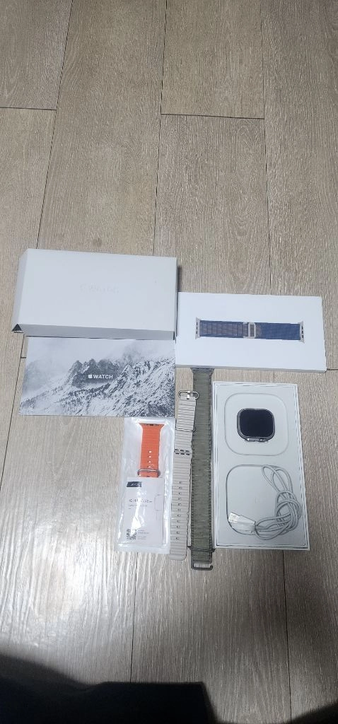 애플워치 울트라2 49mm티타늄 셀룰러 완박스 이미지