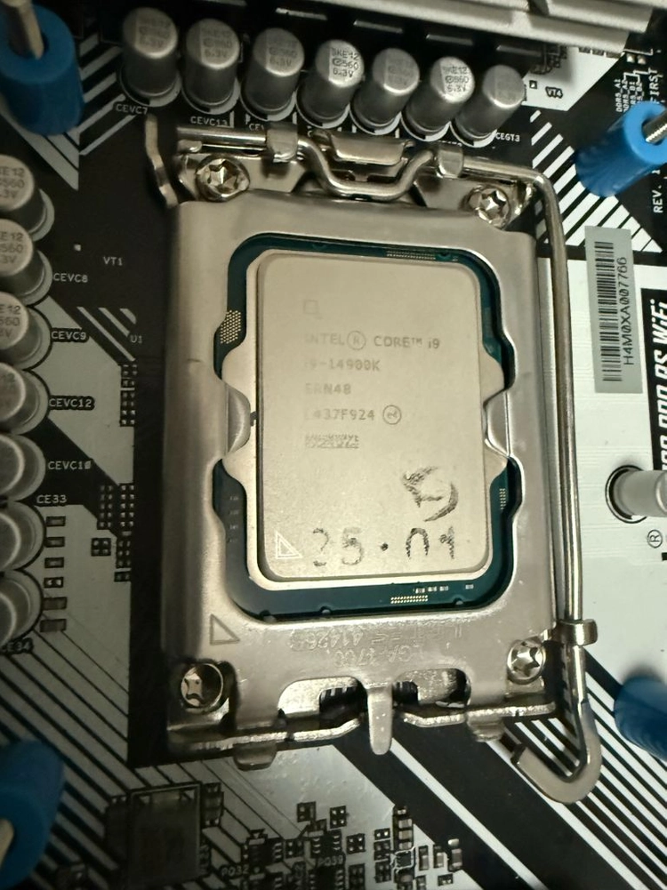 인텔 14900K 벌크 + 애즈락 Z790 Pro rs D5 wifi (보증남음) 이미지
