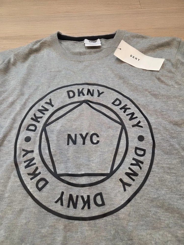새상품)DKNY 맨투맨 그레이 L사이즈 이미지