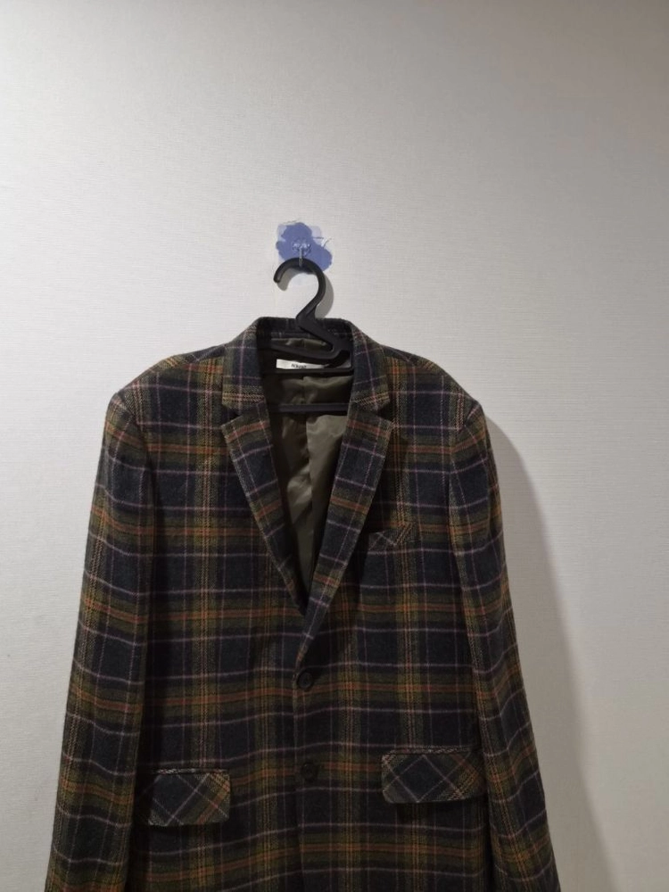 노앙(NOHANT) 울 체크 자켓 (M) 이미지