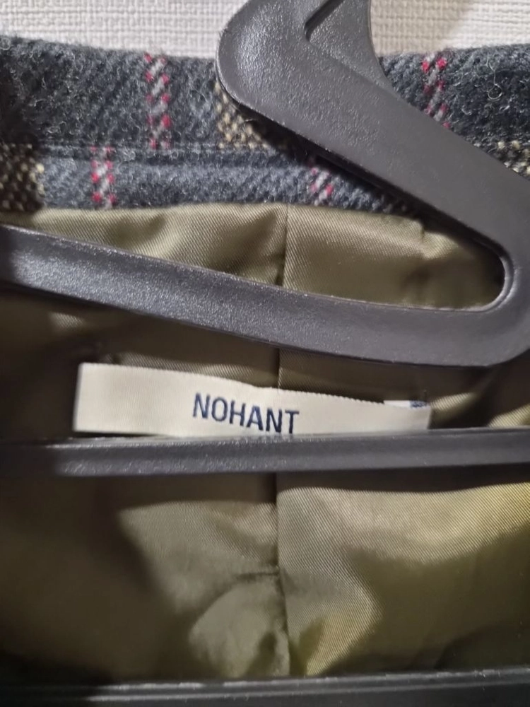 노앙(NOHANT) 울 체크 자켓 (M) 이미지
