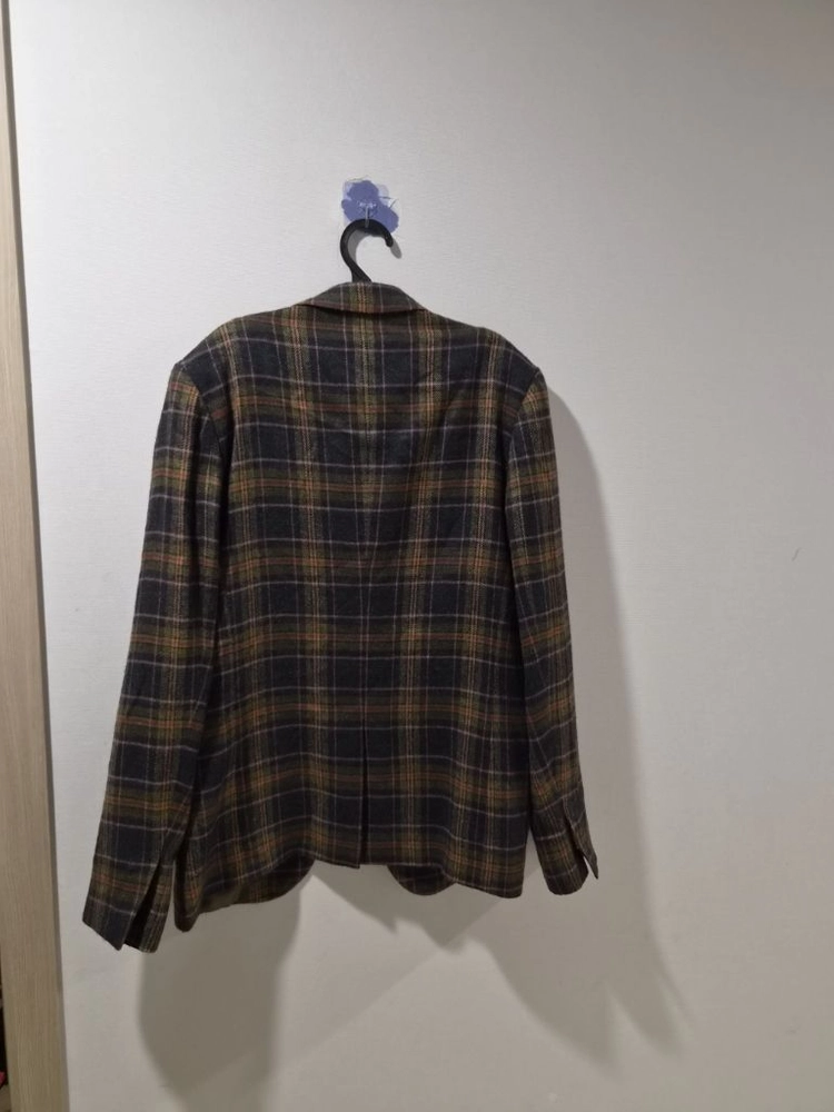 노앙(NOHANT) 울 체크 자켓 (M) 이미지