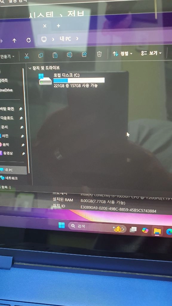 갤럭시북 플렉스360노트북.태블릿모드.터치스크린.배터리100%.pd충전 이미지