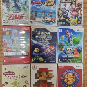 닌텐도 위 wii 게임 이미지