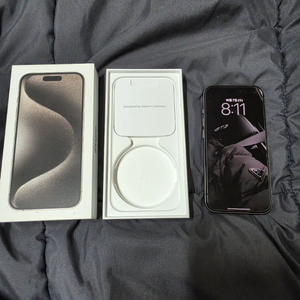 아이폰15프로 내추럴티타늄 128GB 이미지