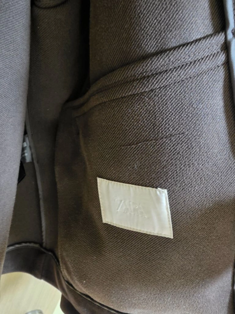 자라 스웨이드 자켓 브라운 s 이미지