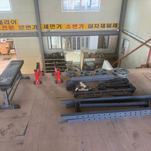 하프랙,원판 100kg,슬링랙,평벤치일괄 판매 이미지