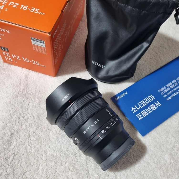 소니 FE PZ 16-35mm F4 G 1635 16-35 - 안심되는 중고거래