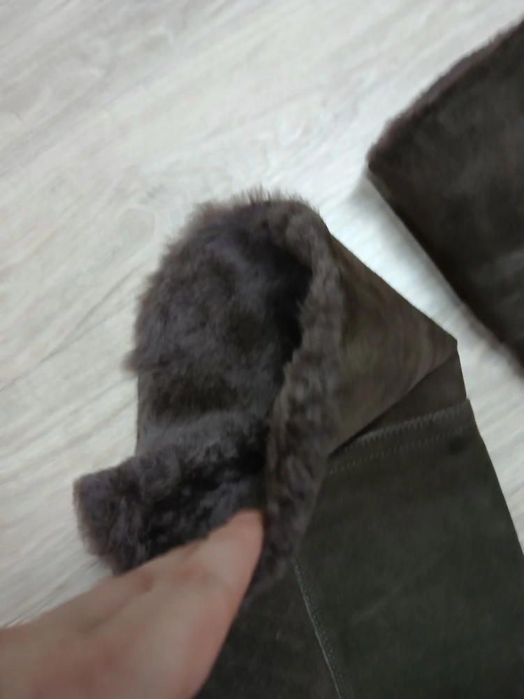 정품 띠어리 스웨이드롱부츠 브라운 2way 이미지