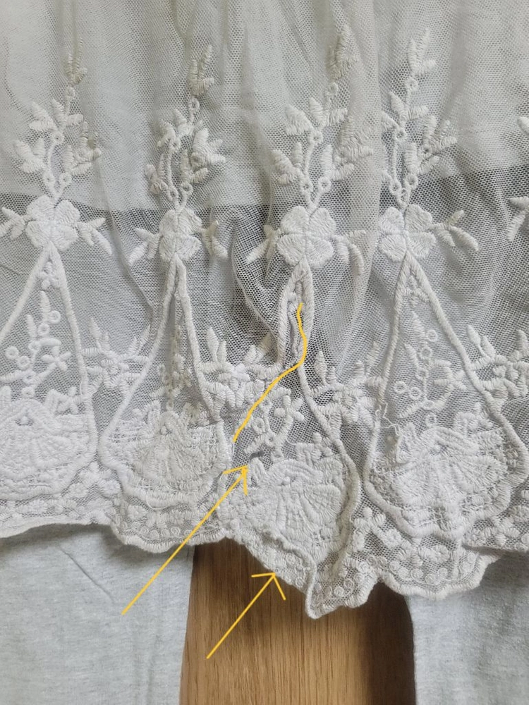 오후 레이스 치마 레깅스 130사이즈 이미지