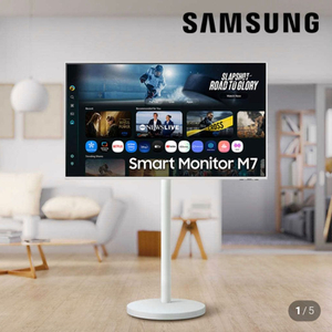 (미개봉) 삼성 삼탠바이미 M7 43인치 LS43FM703UKXKR + 카멜마운트 무빙스탠드 이미지