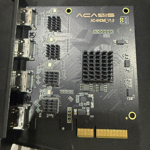 [판매] 아카시스(ACASIS) AC-4HDMI 4채널 PCIe 비디오 캡처카드 (1080p 60fps) 이미지